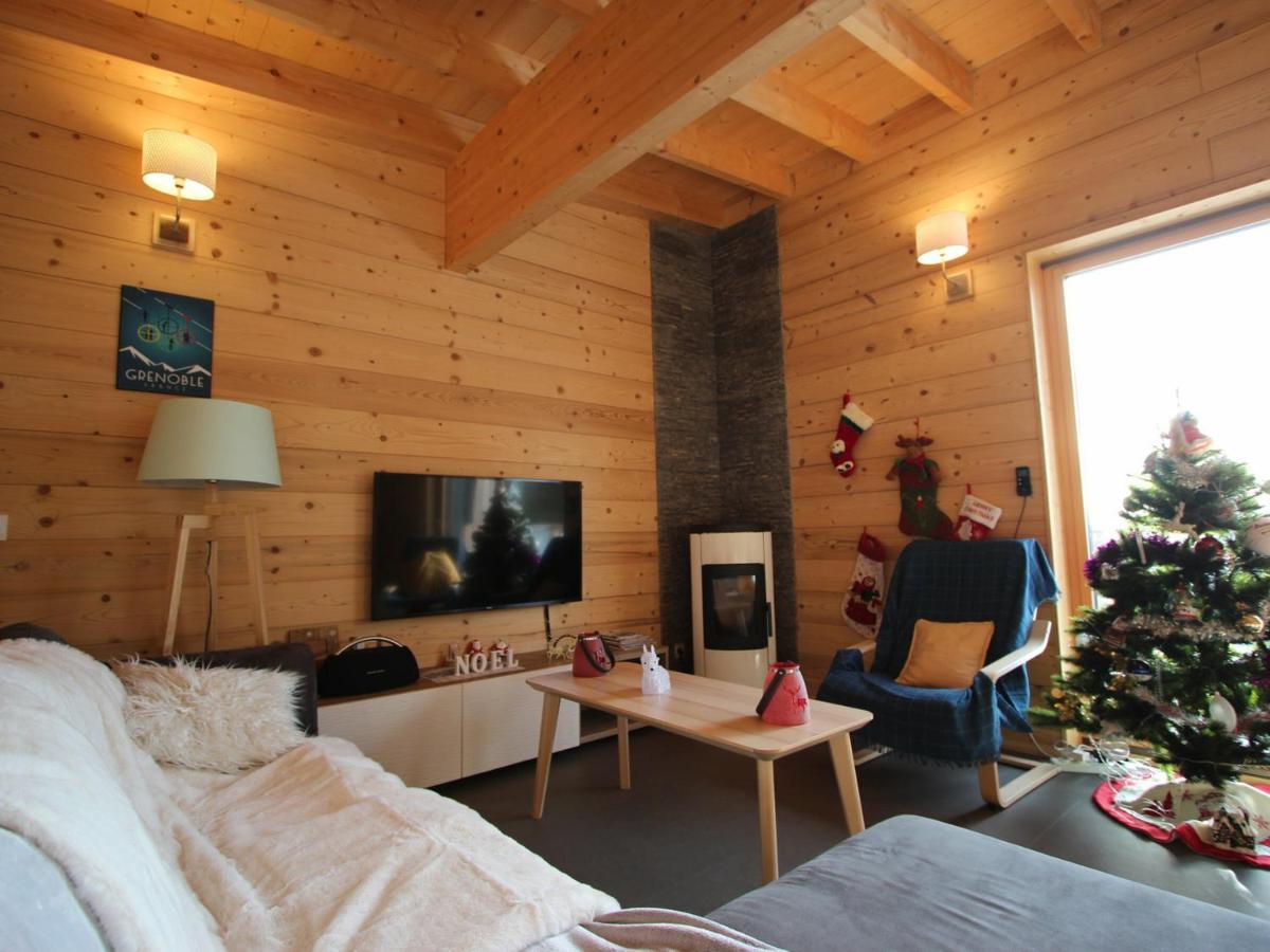 Vila Grand Chalet Moderne Pour 12 Personnes Avec Wifi A Chamrousse - Fr-1-340-211 Exteriér fotografie